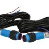 Czujnik; fotoelektryczny; G18-3C5NC; NPN; NO/NC; bariera (nadajnik-odbiornik); 5m; 10÷30V; DC; 200mA; cylindryczny plastikowy; f