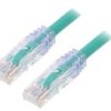 Utpsp1mgry Patch Cord Tx6™ Plus,U/Utp 6 Linka Cu Lszh Zielony 1M 24Awg