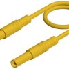 Przewód pomiarowy Hirschmann Test & Measurement MLS GG 100/1 ge, żółty
