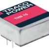 DC converter, 18-36 VDC, 15 W, 1 output, 5 VDC, 88 % efficiency, THN 15-2411
