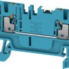 Through terminal block, push-in connection, 1.5 mm², 17.5 A, 6 kV, blue, 2674600000