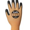 Rękawice odporne na przecięcie rozmiar: 10 materiał: HPPE, Poliamid zastosowanie: Odporność na przecięcia