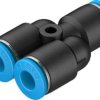 Złączka pneumatyczna Wciskane 6 mm Wciskane 6 mm Festo Adapter rozgałęźny do rur