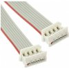 Molex Obudowa złącza pin żeńskiego na kabel Ilość pinów 8 Wymiary siatki: 1.27 mm 923150815 1 szt. torba