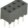 Gniazdo PCB 8 -pinowe 2 -rzędowe raster: 2mm typu płytka – płytka Proste Przewlekany