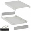 Obudowa urządzeń elektronicznych ABS wysokość zew: 36 mm szerokość zew: 154 mm długość zew: 179 mm 179 x 154 x 36mm