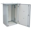 Szafa termo izolowana Rack 19” lC-07, 15U 700 x 400, RAL 7035 wentylator w prawej ściance lC-07-15U-74-25002-0P-G
