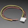 Adafruit IDE Molex 4-pin Plug Cable - 30cm long