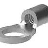 Uninsulated ring cable lug, 0.3-1.42 mm², AWG 22 to 16, 4.82 mm, 2-34109-2