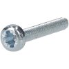 R-TECH 337198 Pozi Pan Head Machine Screws BZP M2 12mm - Pack of 100