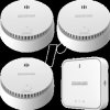 DHI-HY-KIT1-1G3S Smoke detectors, network-ready, 3-pack, with gateway