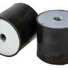 Podstawka antywibracyjna M10 średnica 50mm wysokość całkowita 45mm Nóżka sprężysta żeńska