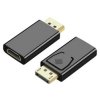 Adapter DisplayPort - HDMI FHD@60 (wtyk / gniazdo) czarny