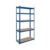 Regał metalowy magazynowy 180x90x40 niebieski Rebel
