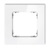 Icon Ramka Uniwersalna Pojedyncza Kwadratowa - Efekt Szkła (Ramka: Biała...