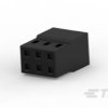 Adapter złącza 6-pinowe 2-rzędowe raster: 2mm TE Connectivity Żeński AMPMODU