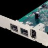 PEX1394B3 3 Port 2b 1a PCI Express FireWire Card
