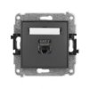 Icon Mechanizm Gniazda Komputerowego Pojedynczego 1Xrj45, Kat. 7, Ekranowane,...