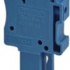 Plug, push-in connection, 0.2-6.0 mm², 1 pole, 32 A, 8 kV, blue, 3211951
