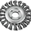 kwb AGGRESSO-FLEX® SZCZOTKA TARCZOWA, DRUT STALOWY, PLECIONY 719530 1 szt.