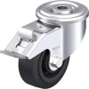 Blickle 942075 LER-POEV 80XR-FI Rolka obrotowa z blachy stalowej Średnica koła: 80 mm Maksymalne obciążenie: 140 kg 1 sz