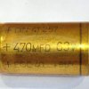 470uF 63V 85C 21x38mm kondensator elektrolityczny AUDIO osiowy EGC ROE