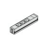 Bosch Rexroth Akcesoria do obudów 3842542060 Stacja robocza 87 mm 404 mm 44mm