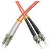 Patchcord światłowodowy FO MM LC-ST duplex 50/125 OM2 2m WAVE OPTICS
