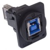 XLR Feedthrough Connector USB 3.0 B to USB 3.0 A CP30206NX