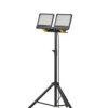 Lampa robocza / naświetlacz budowlany zestaw opraw FLATO L na stojaku 9200lm 840 IP54 II kl. 3m wt.UNI-SCHUKO 622359
