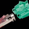 H7641.8 Hirose RJ45 connector Cat-6, TM21, green