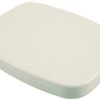 ABS tablet enclosure, (L x W x H) 240 x 190 x 30 mm, light gray (RAL 7035), IP54, 1599TABLGYBAT