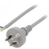 S27-3/07/1.5GY Kabel: 3x0,75mm2, AS/NZS 3112 (I) wtyk, 1,5m,