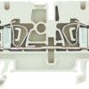 Through terminal block, spring balancer connection, 0.5-4.0 mm², 4 pole, 24 A, 8 kV, dark beige, 1608570000