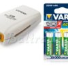 Vipow LC20 + 4 x R6/AA Varta Ready2Use 2300