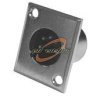 MIKROFONOWY WTYK DO OBUDOWY METALOWY 5PIN