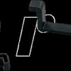TS35C/15 End cap for TS35 rail mounting, black