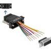 adapter VGA, RJ45 Delock 66647 66647