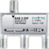 Axing BAB 2-20P Zwrotnica sygnału telewizji kablowej 2-drożny 5 - 1218 MHz