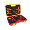 Zestaw narzędzi izolowanych 1000V FW w walizce - wkrętaki, szczypce, nóż (15 szt.)
