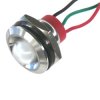 Panel LED 12V Zielony, czerwony 19mm LED Wyprowadzenia CML Innovative Technologies
