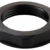 Counter nut, M40, 50 mm, black, 1736960000