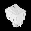 16A 250V 4-pin DPST ON-OFF Rocker Switch RS606B, White