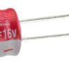 Kondensator 220μF ±20% 16V dc THT 10mΩ Wurth Elektronik