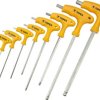 Klucze Hex typu T 2-10 mm stal CrV (zestaw 8 szt.) 35D967