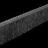 66293 Brush strip universal 350 x 55 mm black