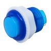Mini LED Arcade Button - 24mm Translucent Blue