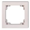 DECO Ramka pojedyncza DECO Pastel Matt pudrowy róż 40DR-1
