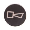 Wkładka Przycisku Wystająca Czarna /Symbol Buczek/ 22Mm M22-Xdh-S-X17 218228