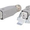 C146-10E0049244 Złącze Hdc Męski + Żeński C146 5Pin 4+Pe Rozmiar A3 M20